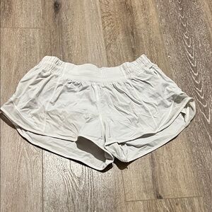 Off white lulu lemon shorts 2.5